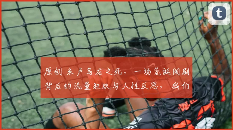 原创 米卢乌龙之死，一场荒诞闹剧背后的流量狂欢与人性反思， 我们应该做什么？